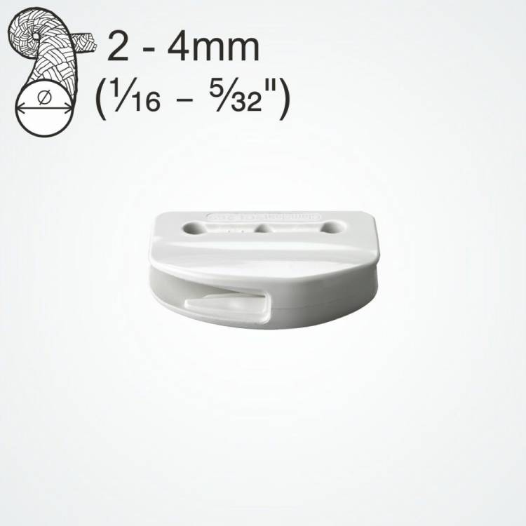 Clamcleats CL269 Sail Edge Cleat. Leach Line Cleat. All Nylon.